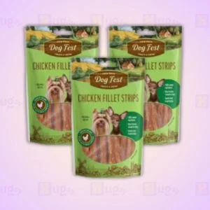 Dog fest chicken fillet strips